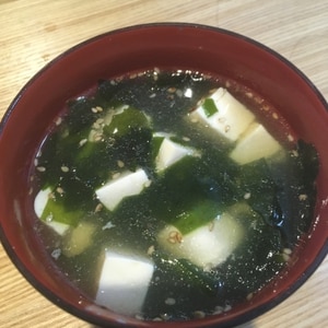 煮豚のゆで汁で♪美味しい中華スープ